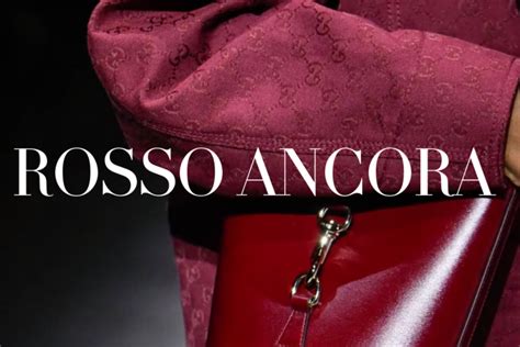 gucci sopo rossa|Gucci Rosso Ancora .